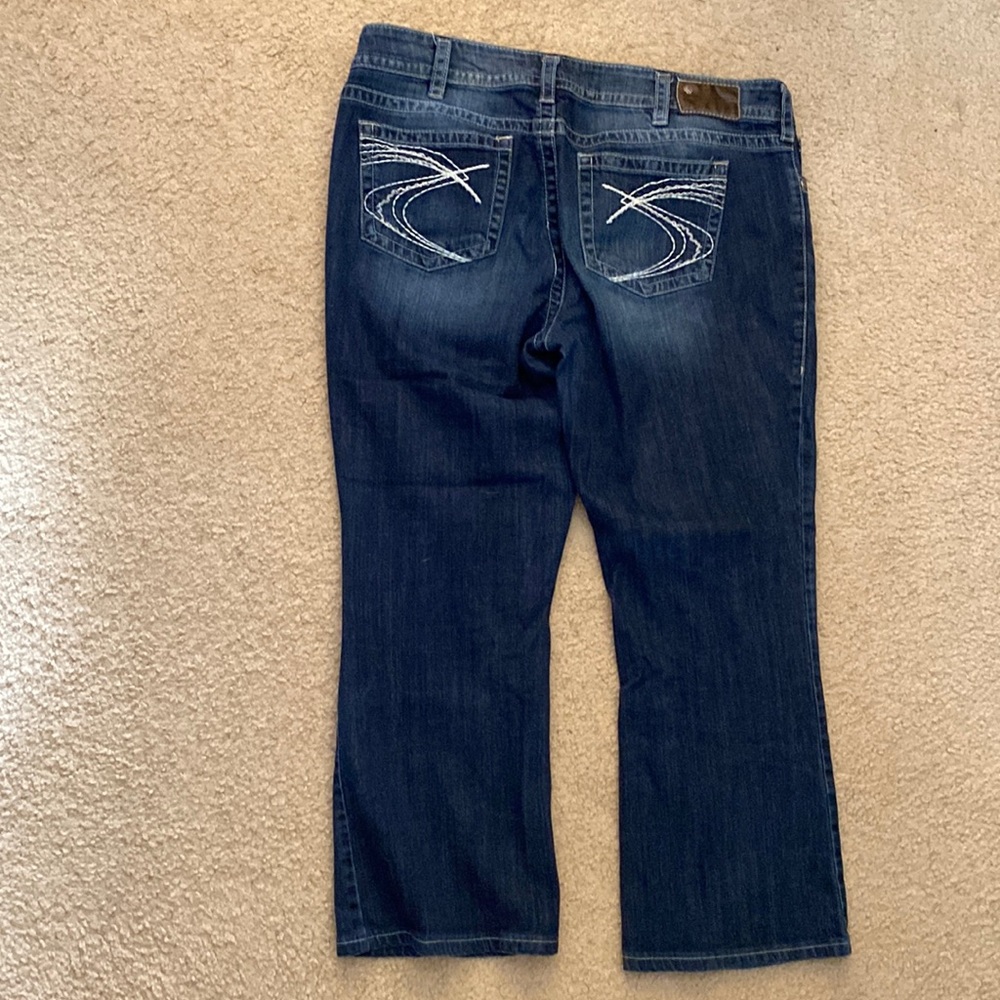 SILVER plus size 18 Bootcut jeans